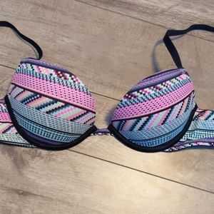 Patterned Bra/Bikini Top